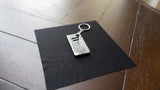 Beskar Steel Ingot Keychain(Damascus Steel)